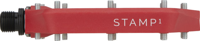 crankbrothers Stamp 1 Gen 2 Plattformpedale - red/large