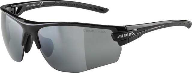 Alpina Lunettes de Sport Tri-Scray 2.0 HR - black | ceramic mirror black