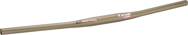 Renthal Guidon Plat Fatbar Lite 31.8 Zero Rise - gold/780 