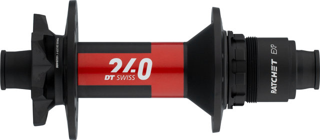 DT Swiss Buje RT 240 Classic MTB Disc 6 agujeros - negro/12 x 150 mm / 28 agujeros / SRAM XD