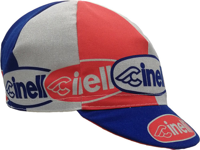 Cinelli Cycling cap - oval-red-blue/one size