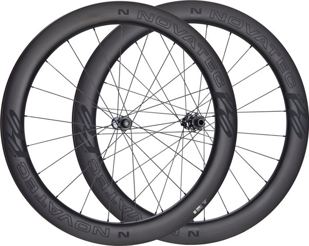 Novatec Juego de ruedas R6 PRO Disc Center Lock Carbon 28" - black/SRAM XDR/28"/142 mm/100 mm