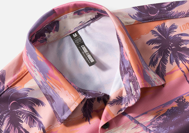 Loose Riders Party Shirt - sunset palms/M