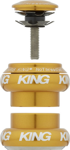 Chris King NoThreadSet EC30/25,4 - EC30/26 Steuersatz - gold/1"/EC30/25,4 - EC30/26