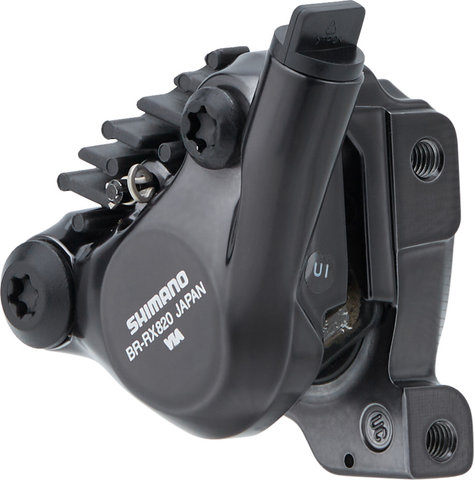 Shimano Pinza de frenos GRX BR-RX820 con pastillas de resina - negro/Rueda trasera/ninguno