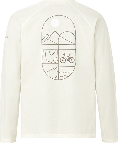 VAUDE Cyclist LS maillot de cyclisme à manches longues pour hommes - offwhite | M