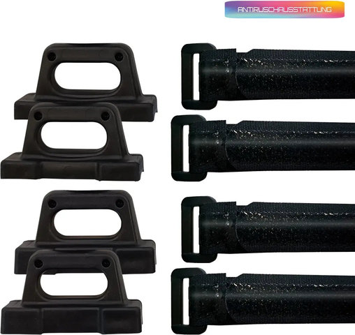 Unleazhed MR02 Mudguard Montagekit - black