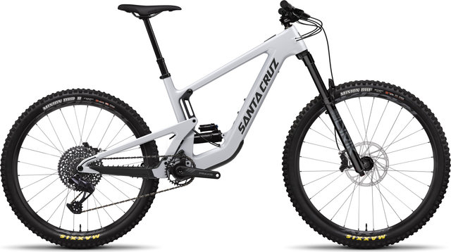 Santa Cruz Heckler SL 1 C S Mixed E-Mountainbike - matte silver/160 mm/29" (VR), 27,5" (HR)/L