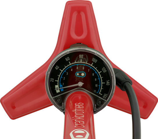 crankbrothers Gem Floor Pump - red