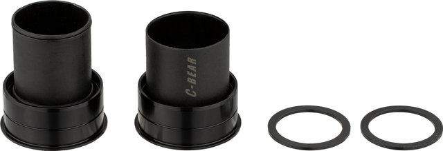 C-BEAR BB386EVO Rotor 30 mm Race Bottom Bracket, 46 x 86.5 mm - black/BB386 Evo