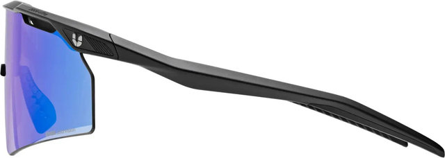 uvex Ultimate Pace Ultra L CV Sportbrille - black matt | buzzy blue