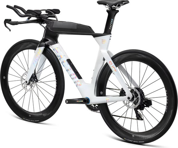 Factor Vélo de triathlon Slick Force PM - shadow white/54 cm