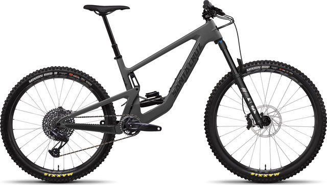 Santa Cruz Bronson 4.1 C S Mixed Mountainbike - matte dark matter/160 mm/29" (VR), 27,5" (HR)/L