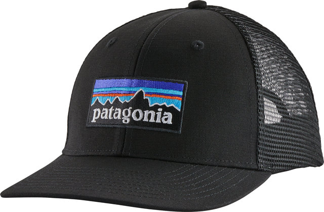 Patagonia P-6 Logo Trucker Hat - black | one size
