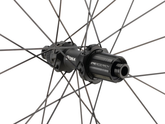 ERE Research Tenaci GA40 Aero Team Edition Wheelset - black | 28" | Shimano Road | 142 mm | 100 mm