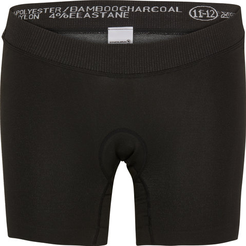 Endura Kids, Engineered Padded Boxer Underwear - black/146, 152