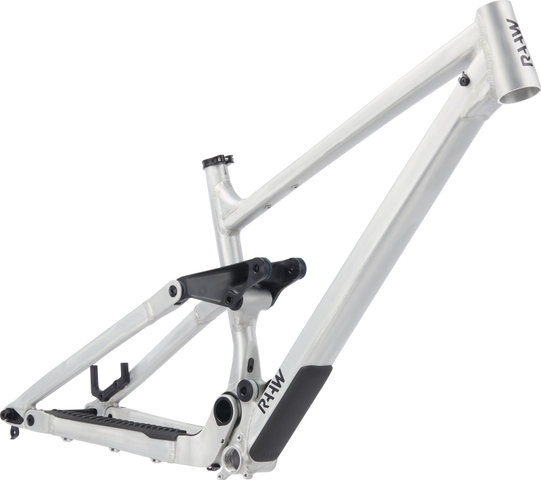 RAAW Mountain Bikes Jibb 29" Frameset w/ Fox Float X2 2POS Factory - raw matte | 135 mm | L | 12 mm Thru Axle