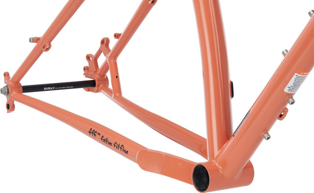 Surly Karate Monkey 27,5+/29" Rahmenkit - peach salmon sundae/M