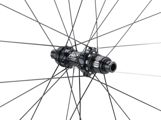 Novatec Juego de ruedas G24 PRO Disc Center Lock Carbon 28" - black/142 mm/100 mm/SRAM XDR/Non Boost/Non Boost/28"