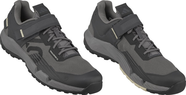Five Ten Trailcross Clip-In MTB Shoes - 2023 Model - charcoal-putty grey-carbon/42 2/3