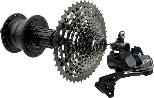 Shimano Cues Q-Auto rear hub - black | 12 mm Thru Axle | 32 | Shimano MTB