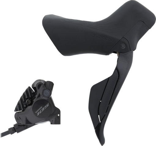 Shimano Frein à Disque 105 BR-R7170 + Di2 ST-R7170 - noir/Roue arrière/Droit (spécifique au côté)