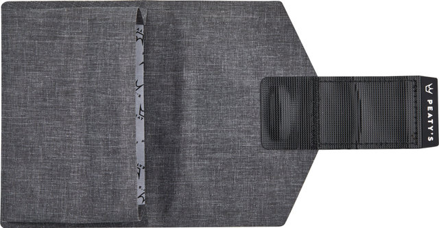 Peaty's HoldFast Trail Tool Wrap Frame Bag - slate grey/0 ml