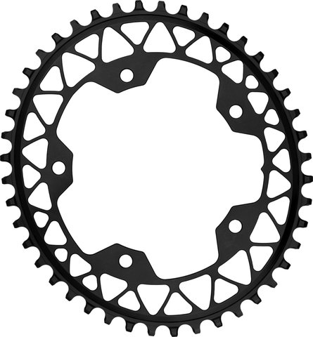 absoluteBLACK Oval 1X Gravel Chainring for 110/5 BCD - black/44 