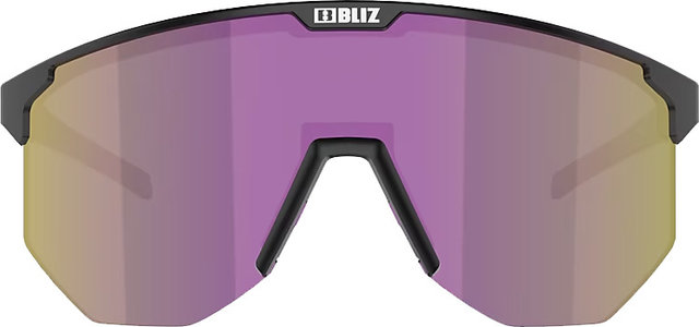 Bliz Lunettes de sport Hero Small - matte black/brown-purple