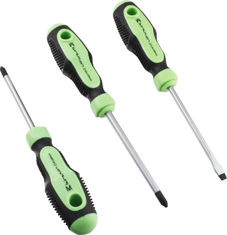 Birzman Screwdriver Set - 3 pieces - green-black