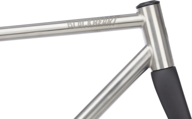 Blackheart Road Ti Rahmenkit - titanium brushed/1 1/8" - 1 1/4" tapered/43 mm/M/28"