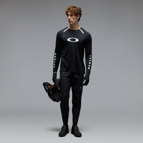 Oakley Maillot Maven Scrub Elite L/S - pitch black | M