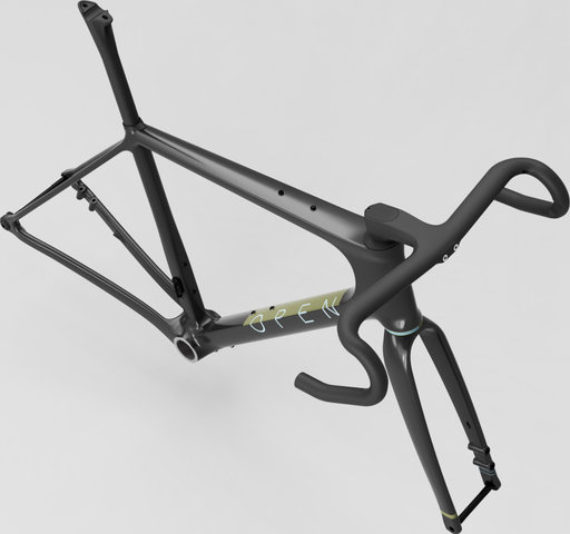 OPEN Kit de Cadre en Carbone U.P.PER. 2.0 28" - black | 28" | XS | 380 mm / 95-110 mm