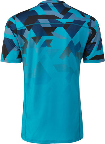 Yeti Cycles Maillot Enduro S/S - turq geo fade/XL
