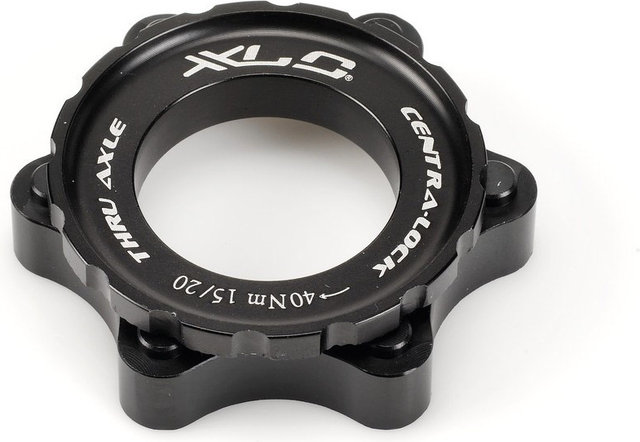 XLC BR-X83 Bremsscheibenadapter 6-Loch auf Center Lock - schwarz