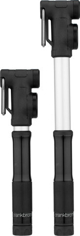 crankbrothers Sterling Mini-Pump w/ Gauge - midnight