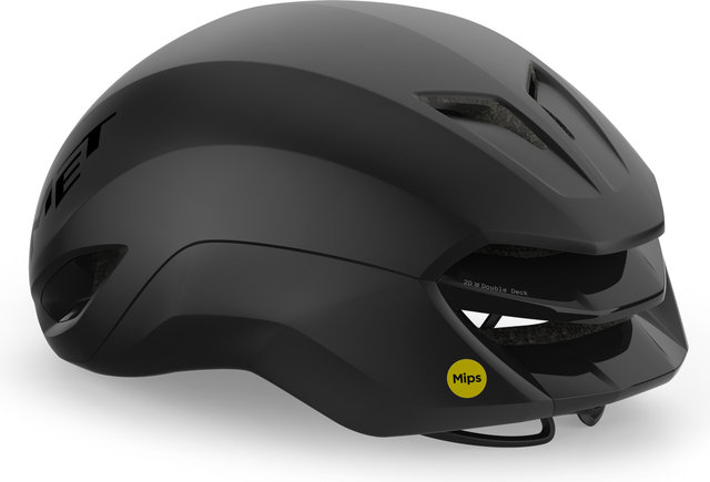MET Manta 3 road cycling helmet - black matte | 52 - 56 cm