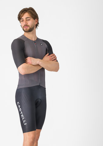 Castelli Free Aero Race S Kit Bib Short Trägerhose - black-white | M