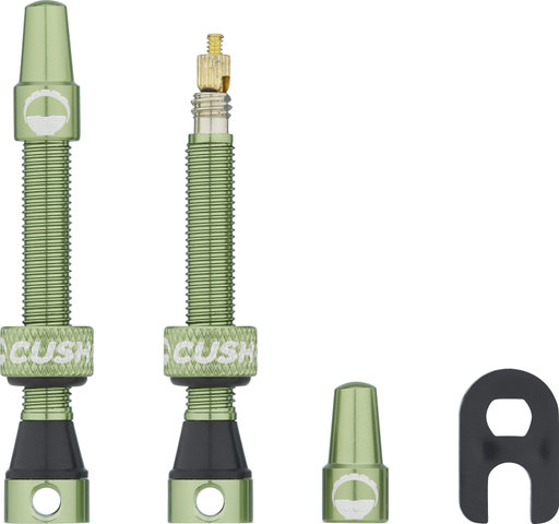 CushCore Tubeless Ventil 44 mm 2er-Set - green/SV