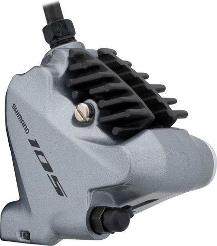 Shimano 105 Bremssattel BR-R7070 mit Resinbelag - spark silver/Hinterrad/ohne
