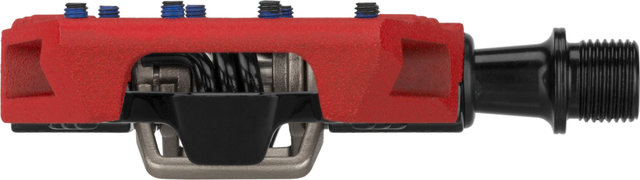 crankbrothers Pedales de clip/plataforma Double Shot 3 - black-red