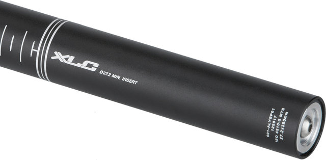 XLC Vario-Sattelstütze SP-T09 - black/390 mm/27,2 mm/0 mm/ohne