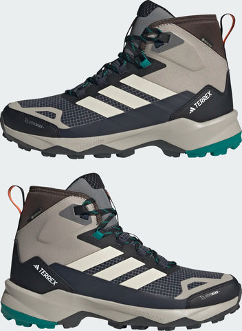adidas Outdoor TERREX Skychaser AX5 Mid GTX CLIMA Wanderschuhe - legink wonwhi lbrown | 43 1/3 | 9