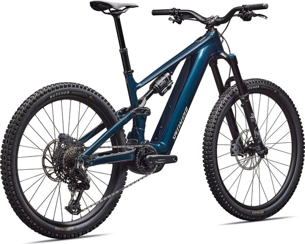 Specialized Bicicleta de Montaña Eléctrica Turbo Levo 4 Comp Alloy 29"/27,5" - gloss deep lake metallic-dune white/155,0 mm/160 /44 /L/29" (delantero), 27,5" (trasero)