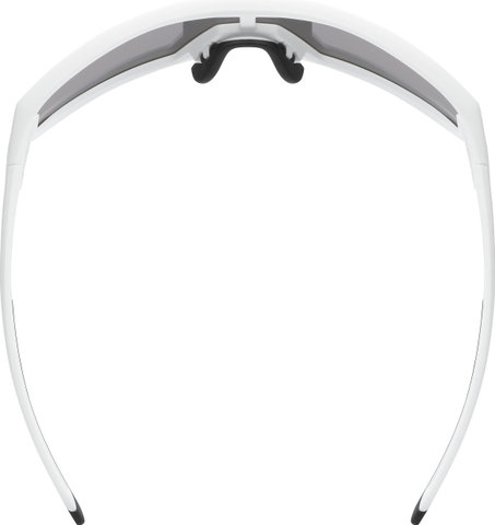 uvex Skyryse Glasses - white matte | mirror gold