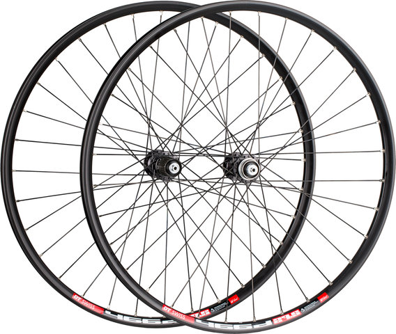 bc basic Mountain XT Center Lock Disc 27.5" Wheelset - black | 27.5" set (front + rear)