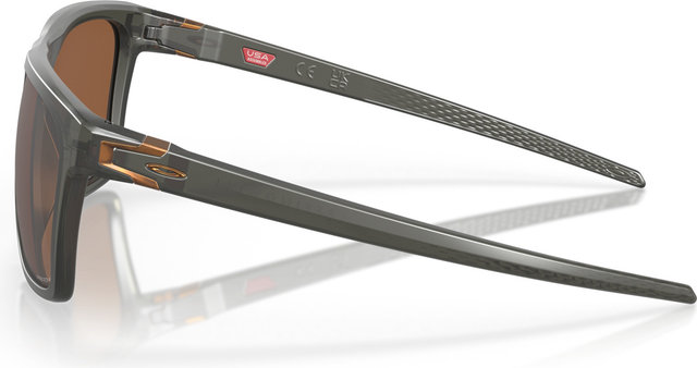 Oakley Leffingwell Brille - matte grey smoke | prizm tungsten