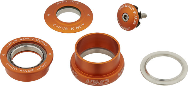 Chris King Juego de dirección InSet i5 ZS49/28,6 - EC49/40 GripLock - matte mango/1 1/8" - 1,5" tapered/ZS49/28,6 - EC49/40