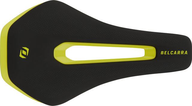 Syncros Belcarra V 1.5 Cut-Out Saddle - black-sulphur yellow