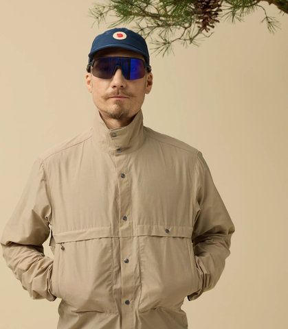 Fjällräven Chaqueta Cortaviento Hoja Rider - fossil | L